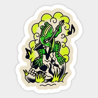 Doom Frog Sticker